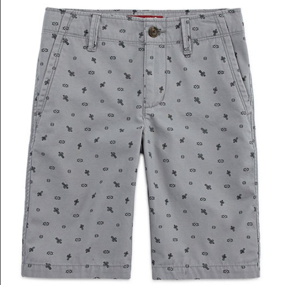 Arizona Jeans Boy Gray Shorts!